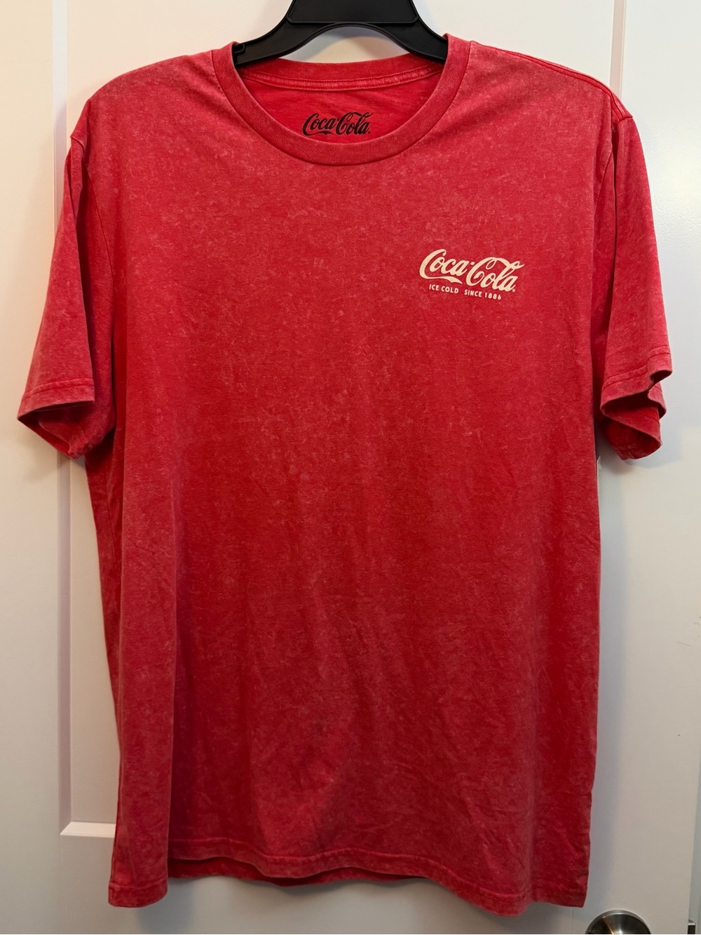 XL Coca Cola Men’s Classic Red Logo Crew Neck T-Shirt
